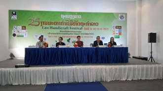 25th Lao Handicraft Festival to Showcase Traditional Crafts in Vientiane